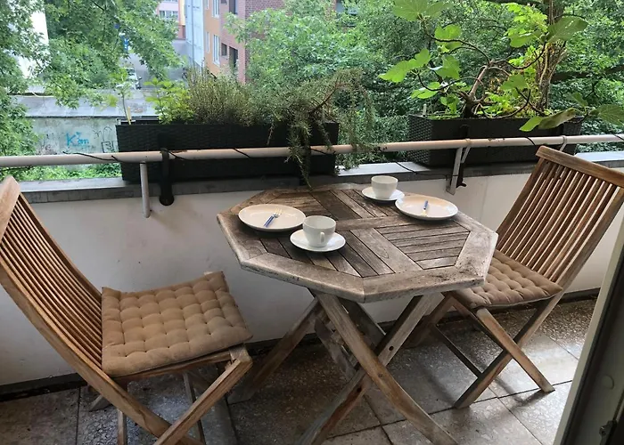 公寓 Bonn: Rhein Und Zentrum Vor Der Tuere 波恩