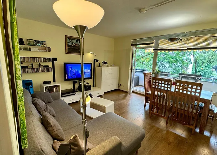 Bonn: Rhein Und Zentrum Vor Der Tuere Appartamento